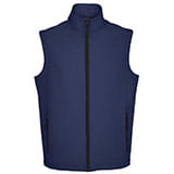 Жилет софтшелл "Race BW Men", темно-синий_ S, 96% п/э 4% эластан, подкладка 100% полиэстер, 280 г/м2