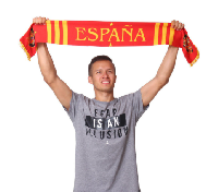 Шарф болельщика Испания 2018 Шарф болельщика Испания 2018