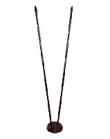 Флагшток напольный деревянный с основанием Блин (сосна) 2 штока 2,2 м Флагшток напольный деревянный с основанием Блин (сосна) 2 штока 2,2 м