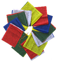 Флажки Лунгта, 15 шт. размер 20х24 см