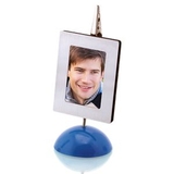 Мемо-холдер с фоторамкой на магните; синий; 5