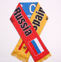 Шарф болельщика Испания - Россия 01.07.2018 в Москве Шарф болельщика Испания - Россия 01.07.2018 в Москве