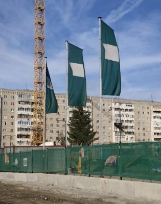 Флагшток уличный стационарный ЭКОНОМ БАННЕР 10 метров