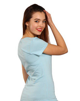 Футболка Премиум женская (Modern), однотонная Футболка Премиум женская (Modern), однотонная