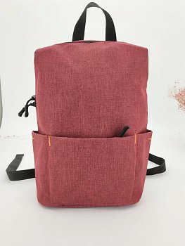 Рюкзак BASIC, бордовый меланж, 27x40x14 см, oxford 300D