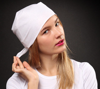 Бандана из бязи треугольная 60х60х90 см, однотонная Бандана из бязи треугольная 60х60х90 см, однотонная