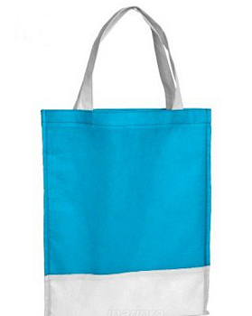 Сумка из спанбонда Флэт-комби 40х50 см, комбинированная Сумка из спанбонда Флэт-комби 40х50 см, комбинированная